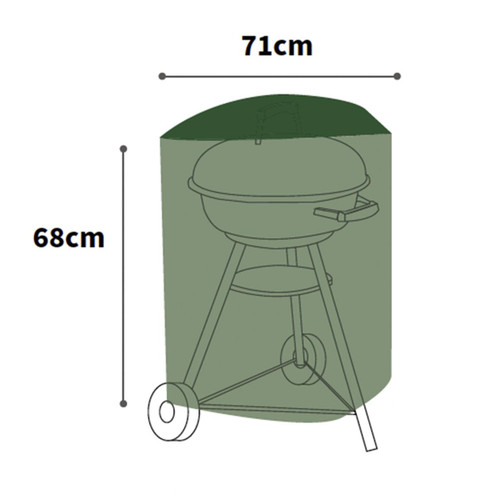 Bosmere Protector Kettle Barbecue Cover Size Guide