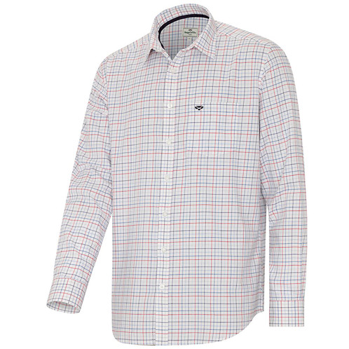 Red/Blue Hoggs Of Fife Mens Callum Country Check Shirt