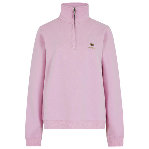 Pink Dubarry Womens Castlemartyr 1/4 Zip Jumper