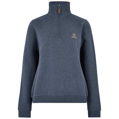 Denim Dubarry Womens Castlemartyr 1/4 Zip Jumper