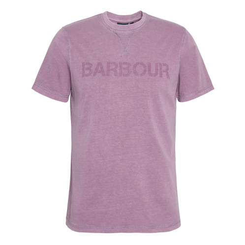 Purple Slate Barbour Mens Atherton Tee