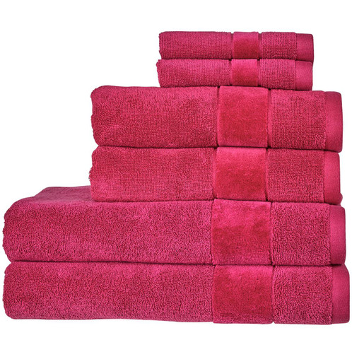 Very Berry Pink Christy Prism Towels
