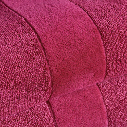 Very Berry Pink Christy Prism Towels Detail