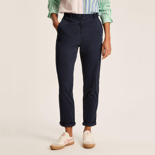 French Navy Joules Womens Chinos Model Front