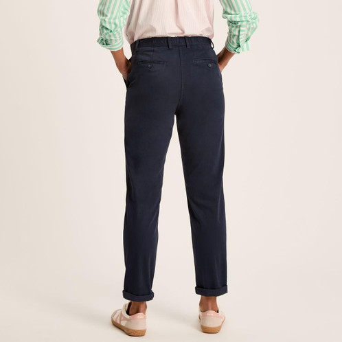 French Navy Joules Womens Chinos Model Back