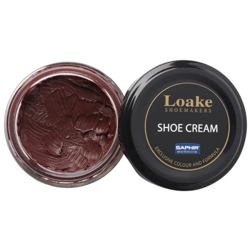 Burgundy Loake Leather Shoe Cream