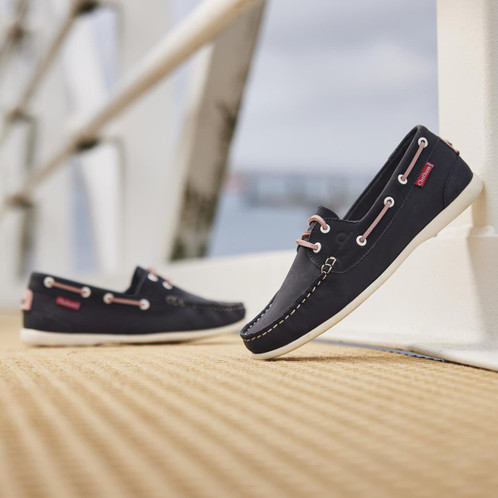 Navy Chatham Womens Penang Deck Shoe Lifestyle