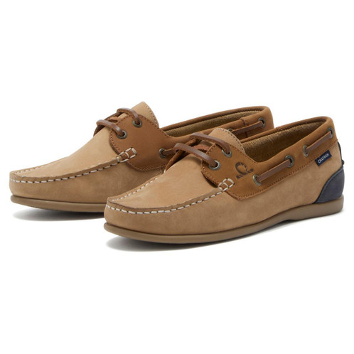Tan/Tan Chatham Womens Penang Deck Shoe