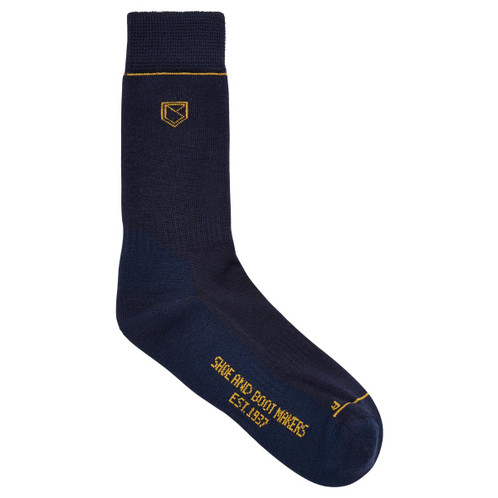 Navy Dubarry Unisex Kilkee Short PrimaLoft Socks