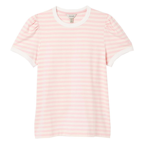 Pink Stripe Joules Womens Erin Striped Tshirt