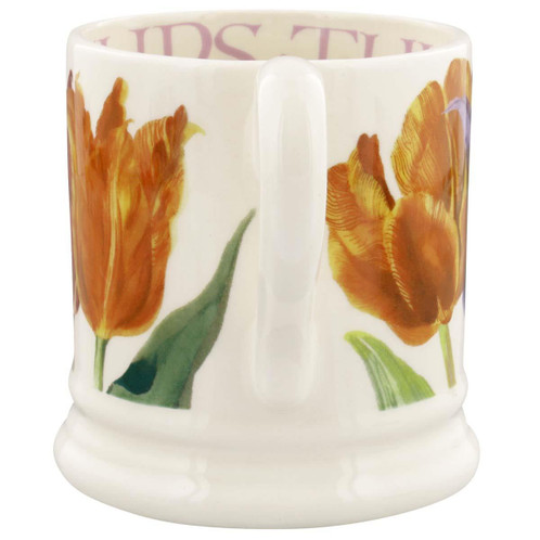 Emma Bridgewater Tulips Half Pint Mug BACK