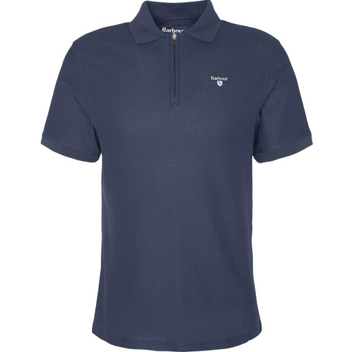 Navy Barbour Mens Wadworth Polo Shirt