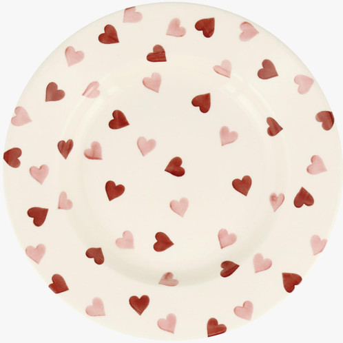 Emma Bridgewater Pink Hearts 10 1/2 Inch Plate