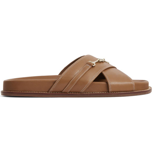 Tan Leather Fairfax & Favor Womens Southwold Sandal