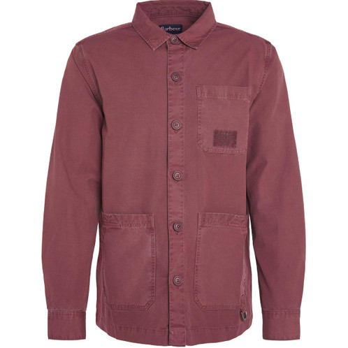 Barbour Mens Dewsbury Garment Dyed Overshirt