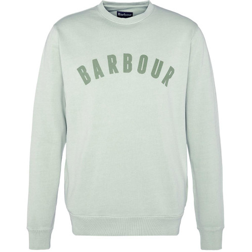 Barbour Mens Terra Dye Logo Crew Neck Sweatshirt