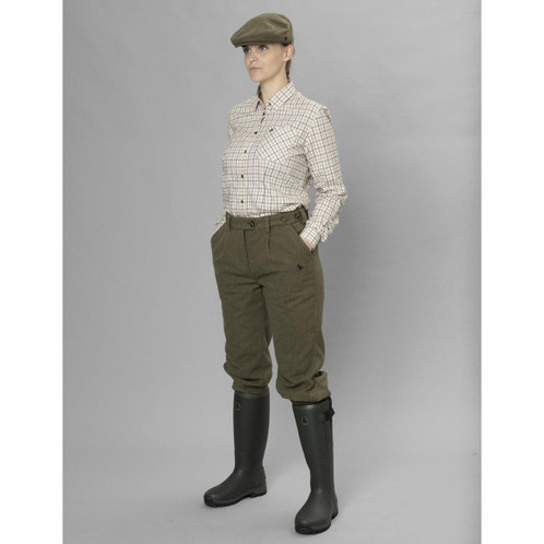 Moss Green Seeland Womens Hillside Harriet Breeks On Model