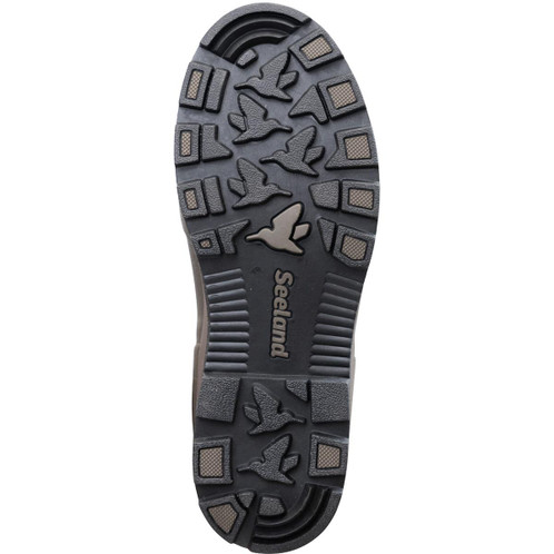 Pine Green Seeland Mens Hillside Enforced Wellington Boots Outsole