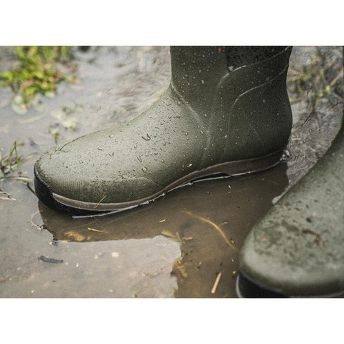 Pine Green Seeland Mens Hillside Enforced Wellington Boots Lifestyle Detail