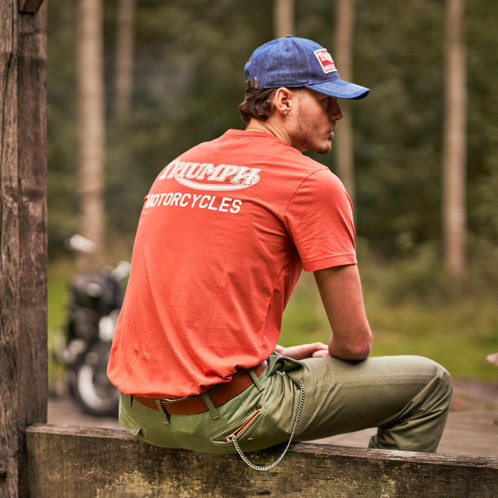 Triumph Mens Adcote Printed Tee