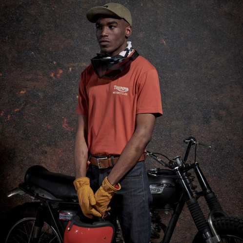 Triumph Mens Adcote Printed Tee