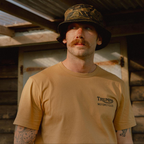 Triumph Mens Adcote Printed Tee