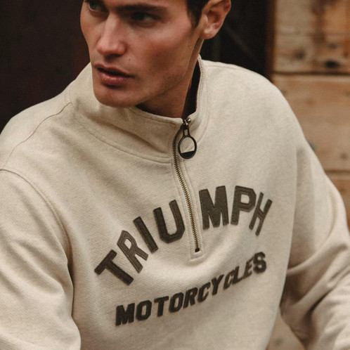 Triumph Mens Ribble Half Zip