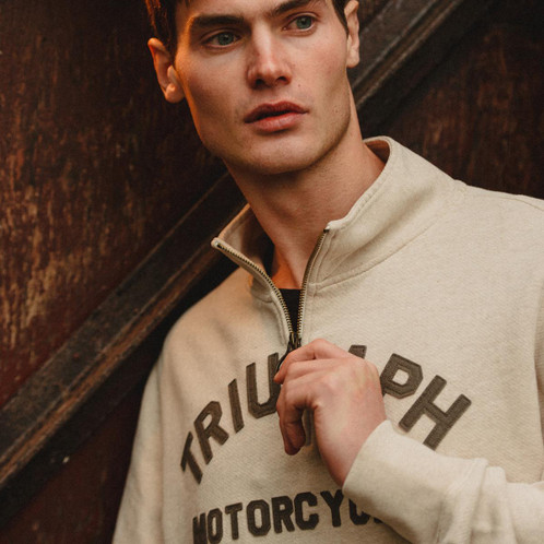 Triumph Mens Ribble Half Zip