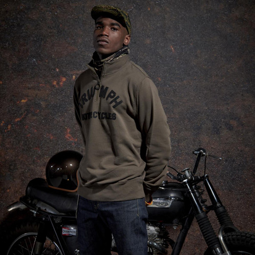 Triumph Mens Ribble Half Zip