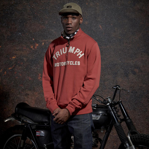 Triumph Mens Ribble Half Zip