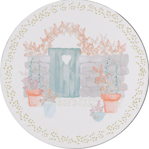 Denby Set of 6 Walled Garden Round Coasters
