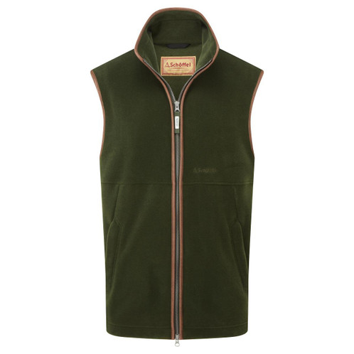 Forest Navy Schoffel Oakham Fleece Gilet