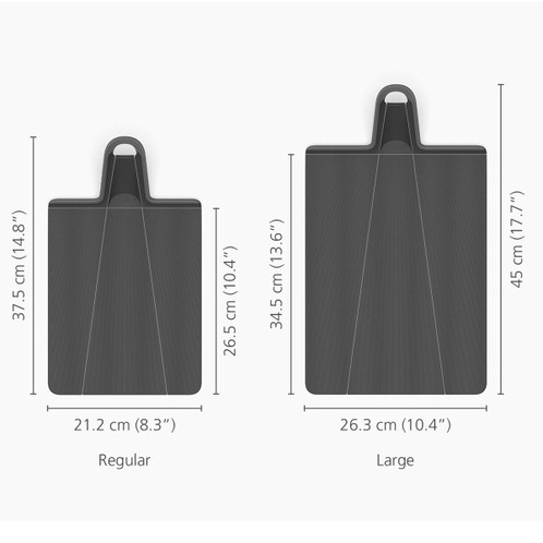 Regular Joseph Joseph Chop2Pot Plus Folding Chopping Board Black size
