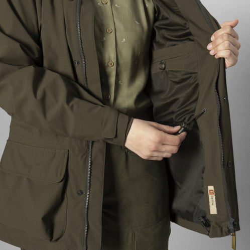 Willow Green Harkila Womens Orton Tech HWS Jacket Interior Detail