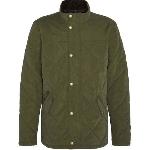  Olive Barbour Mens Elter Quilted Jacket