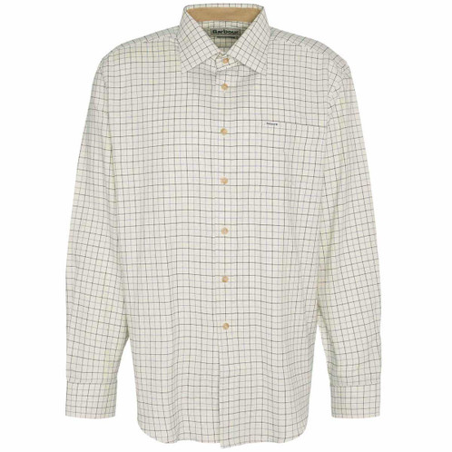 Blue Barbour Mens Field Tattersall Regular Shirt