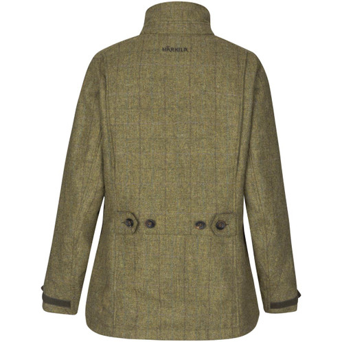 Olive Harkila Womens Jura GTX Jacket Rear
