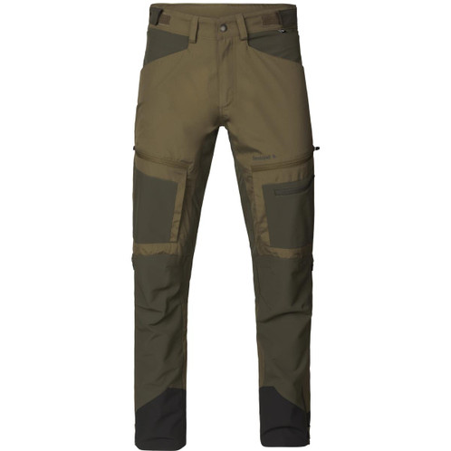 Pine Green/Grizzly Brown Seeland Mens Hemlock Trousers