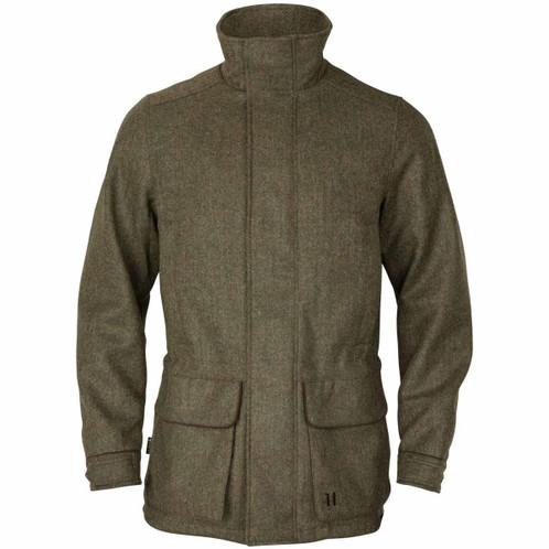 Forest Green/Herringbone Harkila Mens Kenmore GTX Jacket
