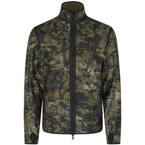 Light Pine/Invis Green Seeland Mens Rogue Reversible Fleece Alternate Side