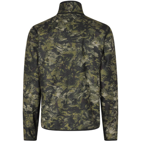 Light Pine/Invis Green Seeland Mens Rogue Reversible Fleece A;ternate Side Back