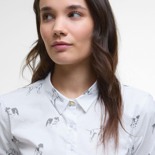 Dog Barbour Womens Brambles Shirt Collar