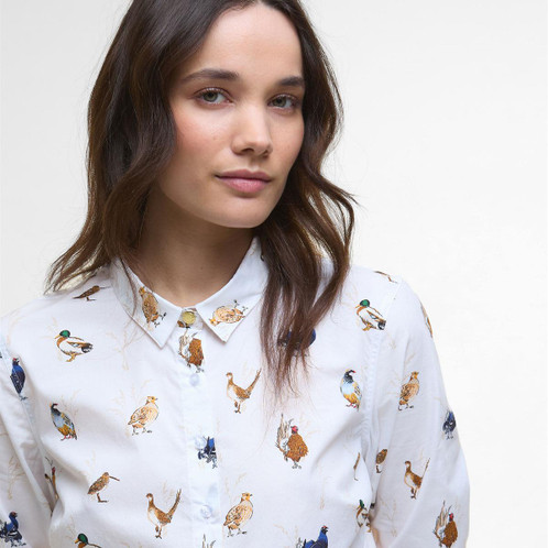 Duck Barbour Womens Brambles Shirt Front