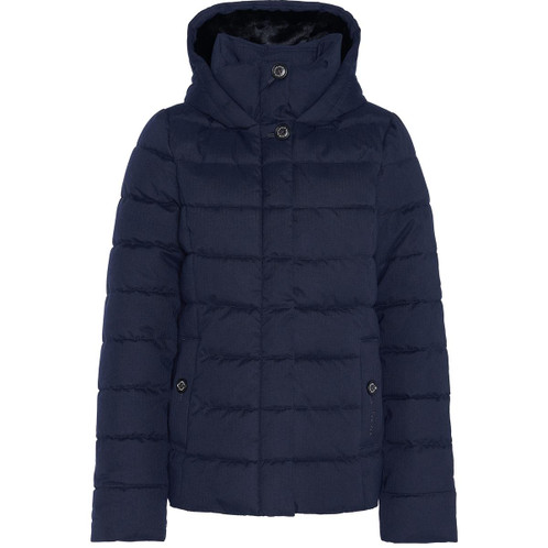 Navy Barbour Womens Camellia Puffer Jacket