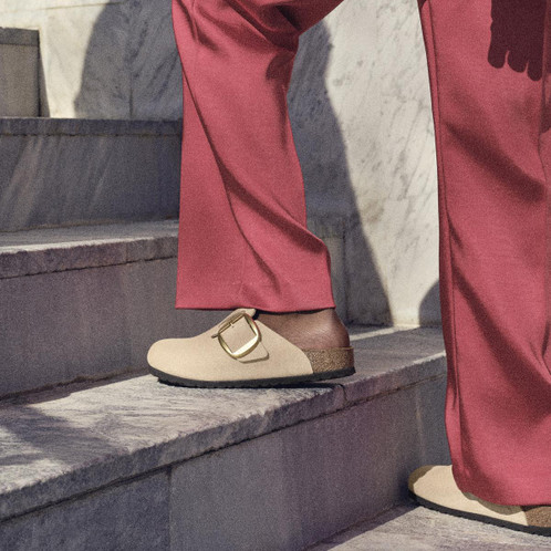 Birkenstock Boston Big Buckle Sandcastle