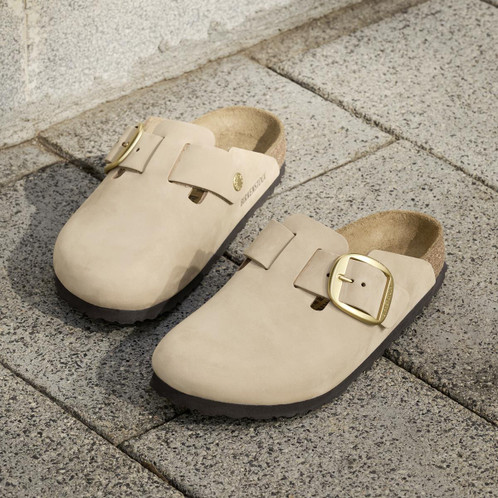 Birkenstock Boston Big Buckle Sandcastle