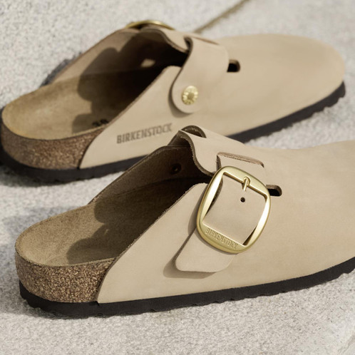 Birkenstock Boston Big Buckle Sandcastle