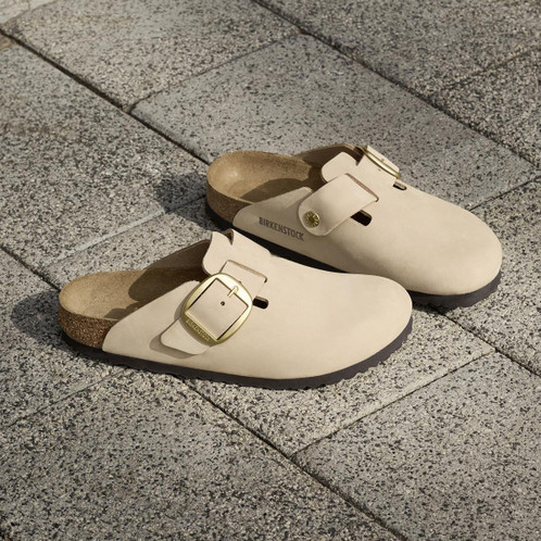 Birkenstock Boston Big Buckle Sandcastle