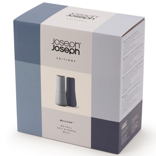 Sky Joseph Joseph Milltop Salt and Pepper Set base packaging