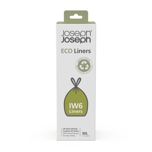20 Liners Joseph Joseph IW6 30L Eco Bin Liners